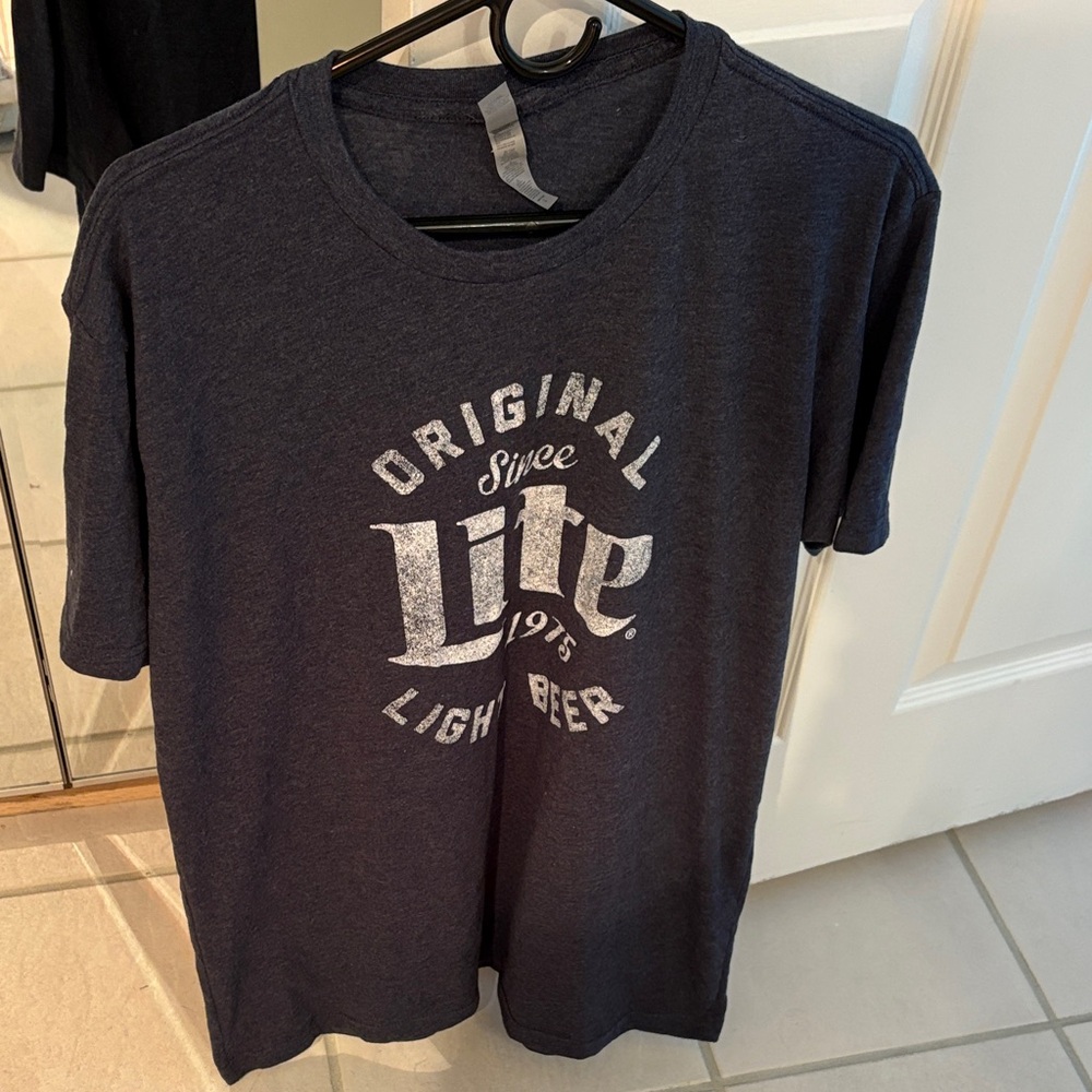 Original Lite Beer Navy Graphic Tee